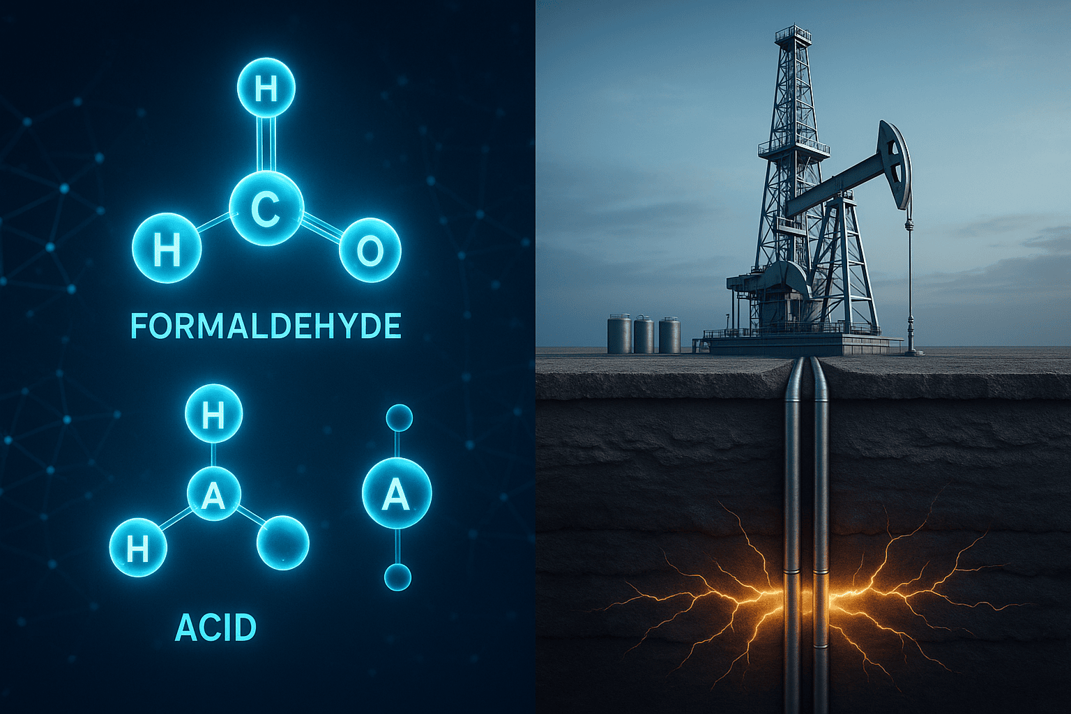 Industrial Uses of Formalin and Acid Solutions in the Oil & Gas Sector